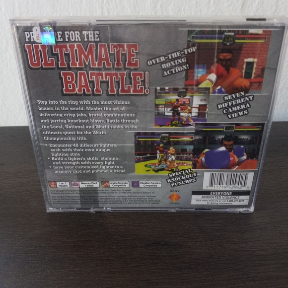 1999 Contender Playstation 1 New Sealed - Picture 4 of 6